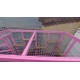 Pink 8FT X 4FT X 6ft High Freestanding Catio Enclosure 